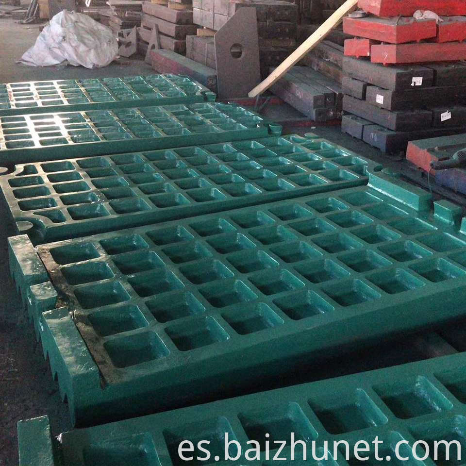 Jaw Crusher Fixed Jaw Plates